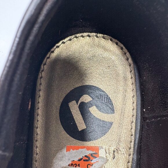 Report Leopard Ballet Flats 8.5 Faux Leather Shoes Retro Inspired - Picture 5 of 6